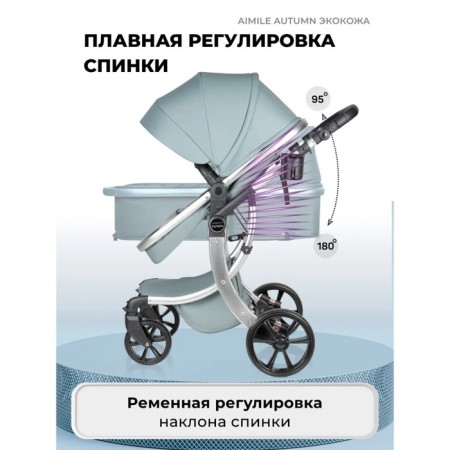 Stroller transformer Farfello Aimile Original Autumn AA-2, color Atlantis-3