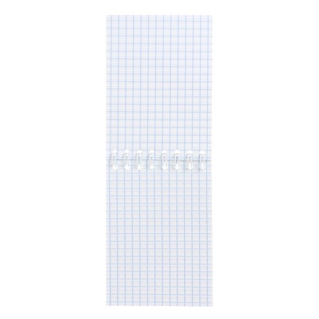 Notepad A7, 40 sheets in a cage on a crest, cover coated cardboard, offset block, mix-3