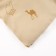 Camel Wool Camel 220x205 cm, polyester fiber 200 g/m, PE 100%