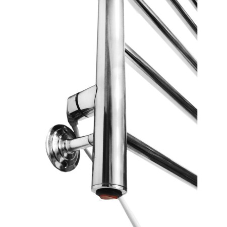 Domoterm electric heated towel rail "Aurora" 109-6, 500 x 710 mm, 6 crossbars, left-1