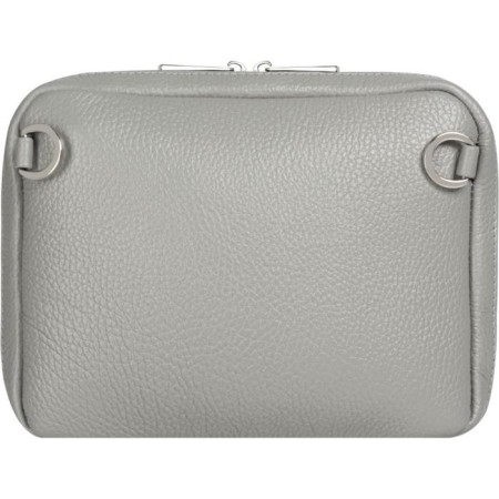 Bag Cross-Bodi with Mumi zipper, gray color-2