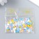 Decor for creativity plastic "Multi -colored hearts" set of 100 pcs 0.6x0.6 cm