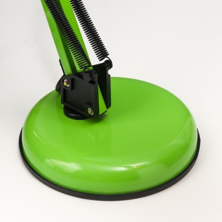 Desktop lamp E27, h = 55 cm, hinge, on a stand (220V) Green Risalux-5