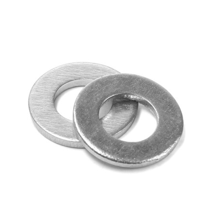 Puck flat tundra krep, din125, m8, zinc, 1 kg