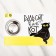 Rug for a bowl “Be fed like a cat”, 43x28 ​​cm