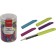 Davente pencil nozzle, 9 x 9 x 60 mm, hexagonal, mix x 4 colors, cardboard box