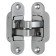 Loop of a hidden installation with 3D regional.architect 3D-sha 60 SC, right. 60 kg, color mat. chromium