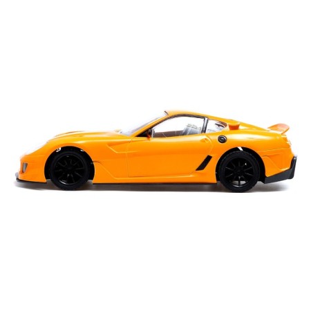 Radio -controlled machine "Sportser", 1:16, works from batteries, yellow color-1