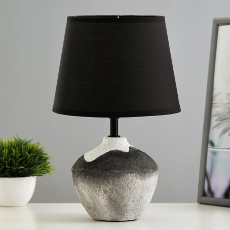 Aletta table lamp E14 40W gray-black 20x20x36 cm Risalux