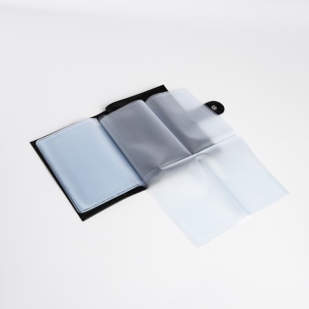 Cover for auto documents and passports, black color-5