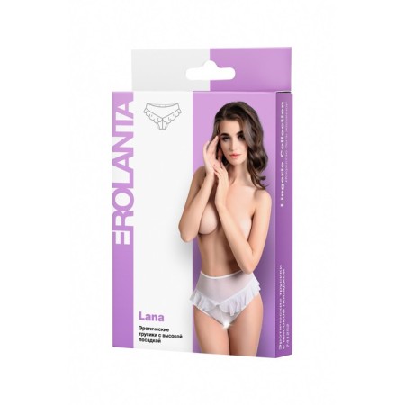 Erotic Erotic Lana panties with high landing, size 50-52, white color-8