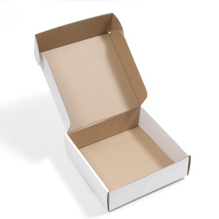 Self -charged box, white, 24 x 24 x 7.5 cm-1