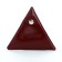 Monetnik on the button, Textura, burgundy color