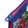 A4 notebook folder, with a zipper, with a metallic effect, avengers