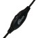 Ritmix RH-555M Gaming headphones, game, full-size, microphone, 3.5mm, 1.8m, black/green