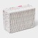 Set of storage baskets, manual weaving, 3 pcs: from 19 × 13 × 8 cm to 26 × 20 × 11 cm, white color