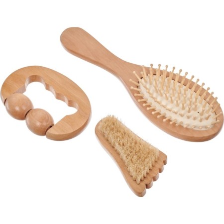 Gift Set Bradex KZ 0955: comb, massage, brush with bristle boar-3