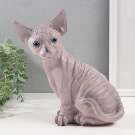 Figure "Kitten Sphinx" 22 x 10 x 21 cm.-1