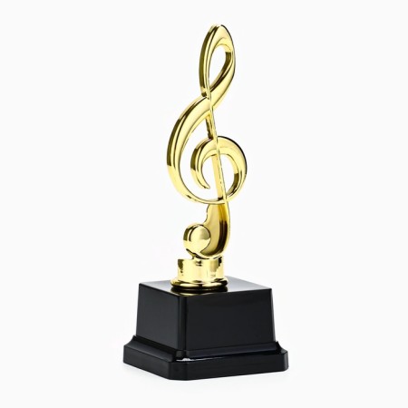 The reward figure "note", the plastic stand is black, 16.5 x 7.5 x 6 cm.-2