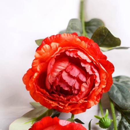 Flowers artificial "Elsa peony" D-10 cm 64 cm, peach-1