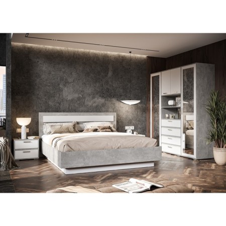 Denver bedside table, 500x354x448, white/light atelier-2
