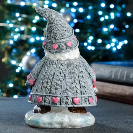 Фигура "Дед мороз с карамелькой" 9х11х18см-2