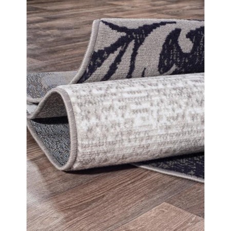 Oval carpet Merinos Silver, size 180x350 cm, Gray color-2