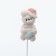 Marshmallow on the stick "Bear with a scarf", 20 g