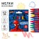 Wax pencils, set of 12 colors, spider-man
