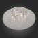 Ceiling Ceiling ST LUCE. SL753.102.08. Calata. 8x40 watts, E14, 50x50x30 cm, chromium color