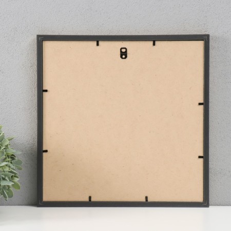Photo frame Plastic "Mira" 30x30 cm, 636411-33, gold (plastic screen)-2