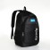 Youth backpack on a zipper, 4 pockets, black/blue color