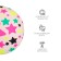 Children's ball "Stars", d = 22 cm, 60 g, color mix