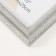 Photo frame plastic 20x25 cm "Double braid" gray 22.4x27.4x1.1 cm
