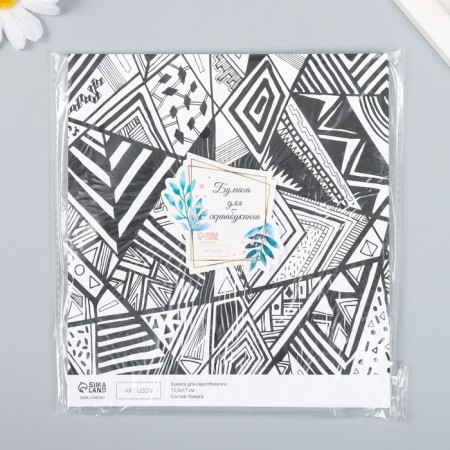 Scrapbooking "Hipster" density 180 g 15.5x17 cm-3