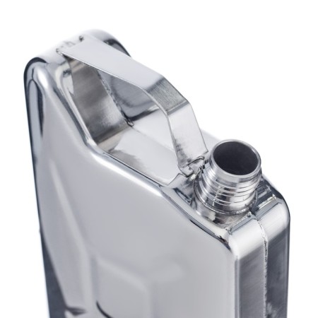 Captain alcohol flask, stainless steel, gift, army, 150 ml-2