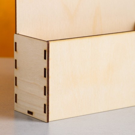 Kashpo wooden 18 × 6 × 20 cm envelope "Double", naturally give beautifully-2