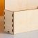 Kashpo wooden 18 × 6 × 20 cm envelope "Double", naturally give beautifully