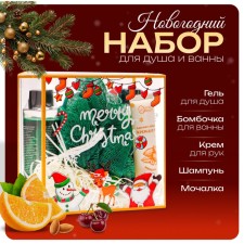 New Year's gift set of cosmetics 
