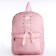 School textile school with ribbons, 38x29x1 cm, pink color, lightning department