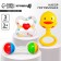 A set of rattles "Happy Baby", 3 pcs, crumb me