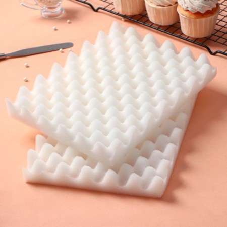 A set of mats for drying colors from mastic, 25 × 19.5 × 5 cm, 2 pcs, white color