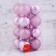 Set of balls plastic D-7 cm, 16 pcs "Disco Mix"