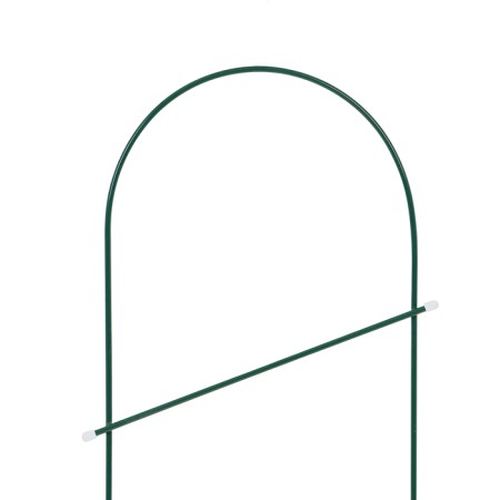 Shpalera, 160 × 43 × 1 cm, metal, green, "line"-3
