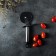 Knife for pizza and dough the share "Assistant", 20 cm, black color