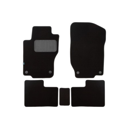 Partim Salon mats for Mercedes-Benz GL-Class X164 2006-2009, 2009-2012, SUV, 5 pcs., Textile