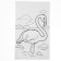 Set for creativity: mosaic with rhinestones and applique "Bird"