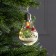 Fir -tree ball "spruce branch", batteries, 5 LED, glow warm white