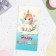 Money envelope "Happy Birthday!" Unicorn, 16x8 cm