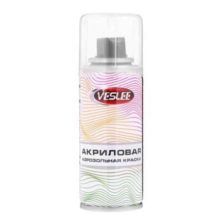 Veslee aerosol paint acrylic, white matte, 100 ml